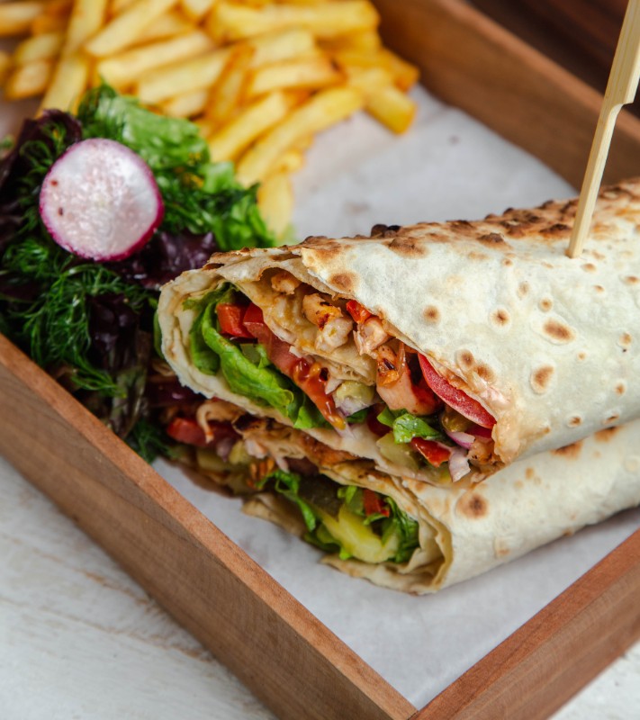 ساندوتش شاورما لحم - Meat Shawarma Sandwich